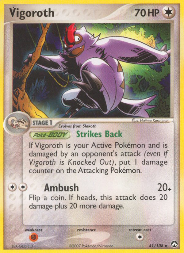 Vigoroth 041/108 Uncommon