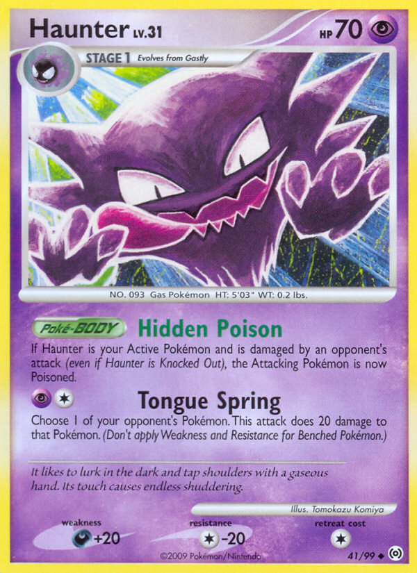 Haunter 041/111 Uncommon