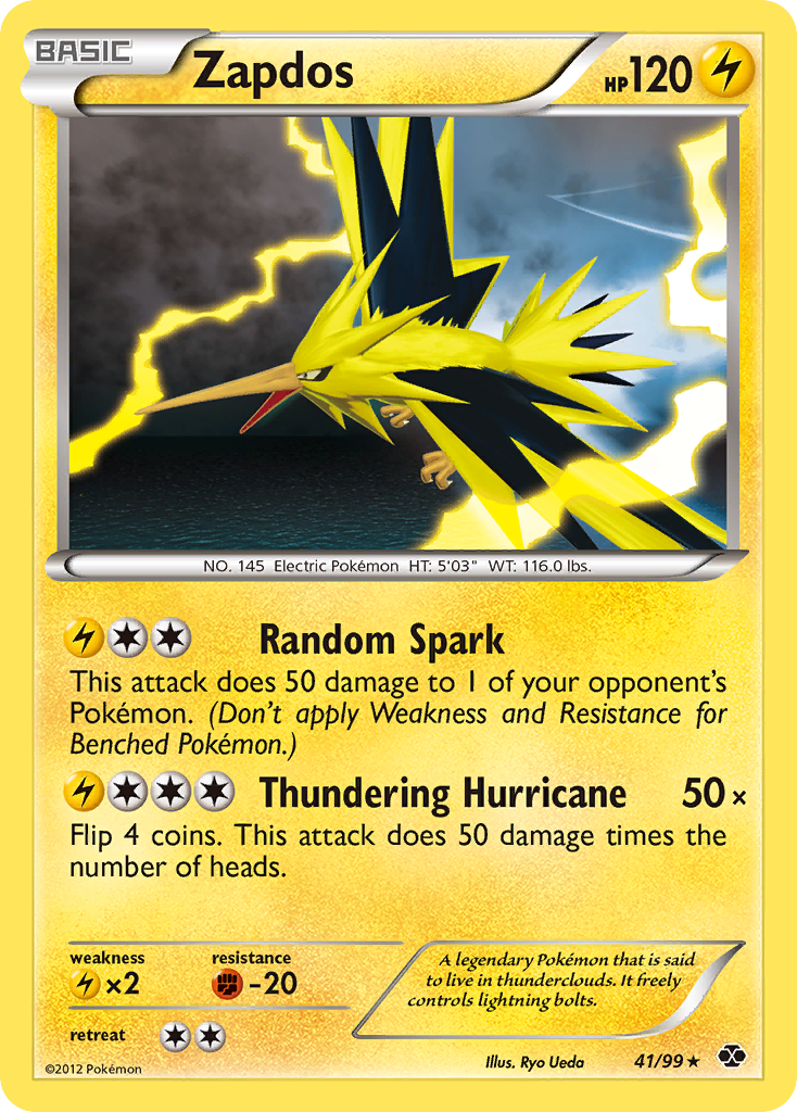 Zapdos 041/103 Rare Holo