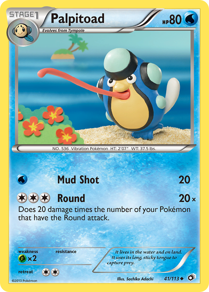 Palpitoad 041/140 Uncommon