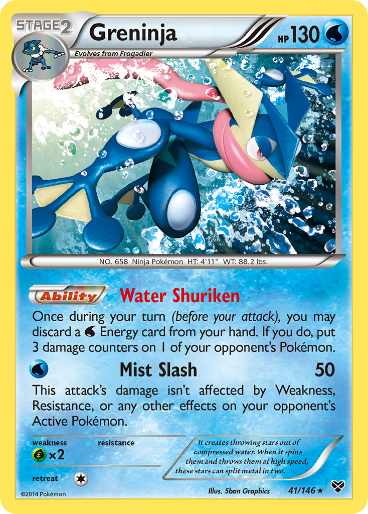 Greninja 041/146 Rare Holo
