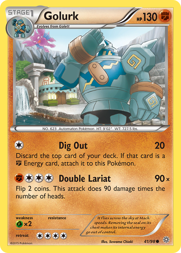 Golurk 041/100 Common