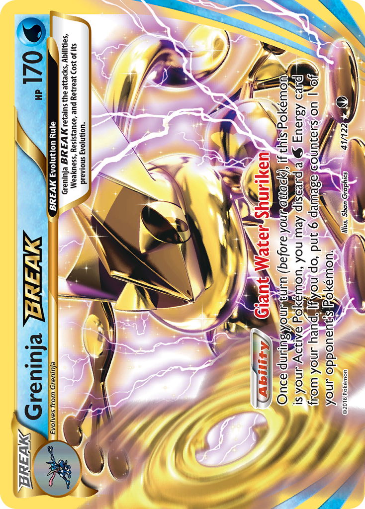 Greninja BREAK 041/126 Rare BREAK