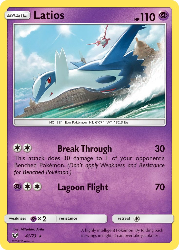 Latios 041/81 Rare Holo