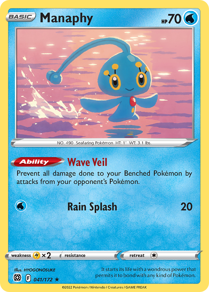 Manaphy 041/186 Rare