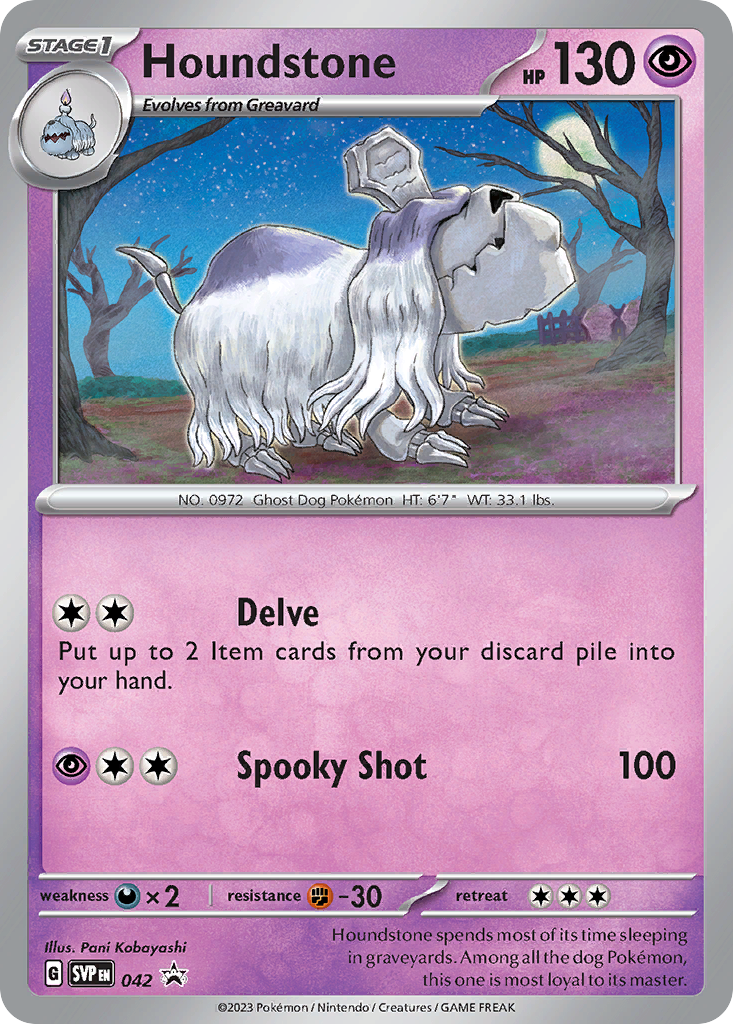 Houndstone 042/196 Promo