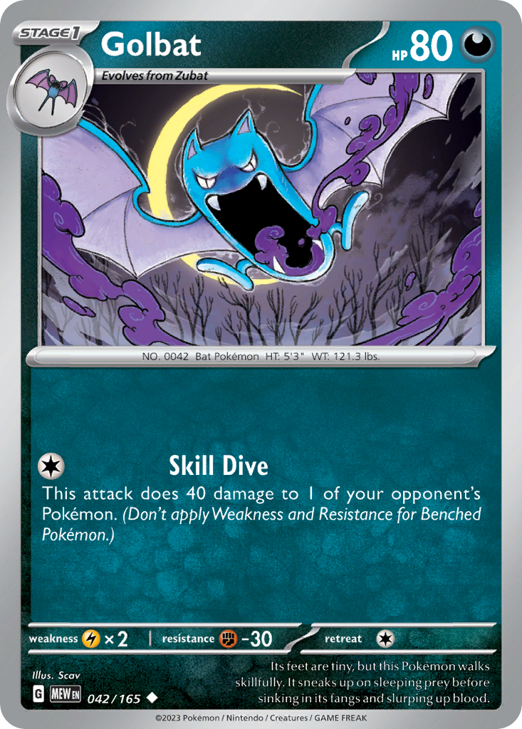 Golbat 042/207 Uncommon