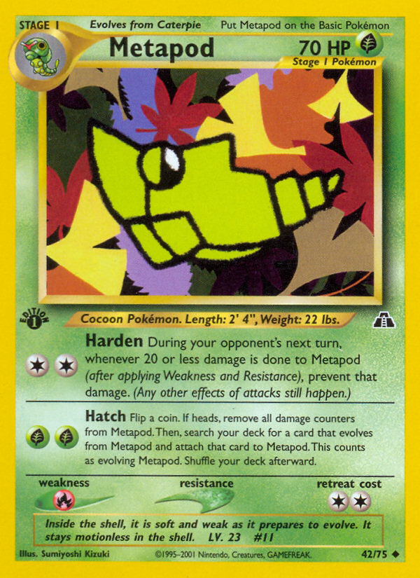 Metapod 042/75 Uncommon