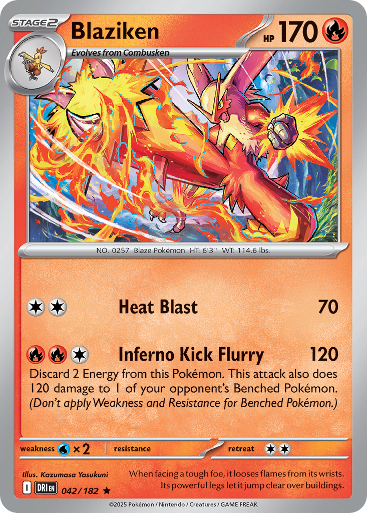 Blaziken 042/244 Rare