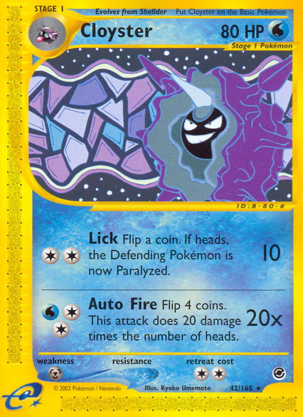 Cloyster 042/165 Rare