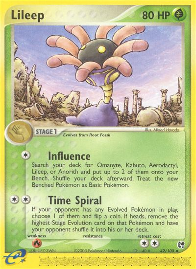 Lileep 042/100 Uncommon