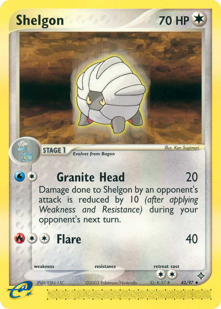 Shelgon 042/100 Uncommon