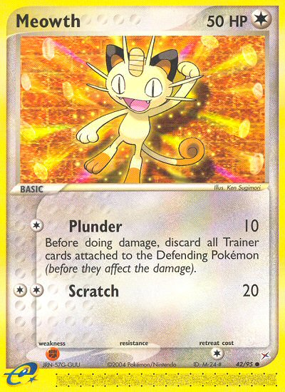 Meowth 042/97 Common