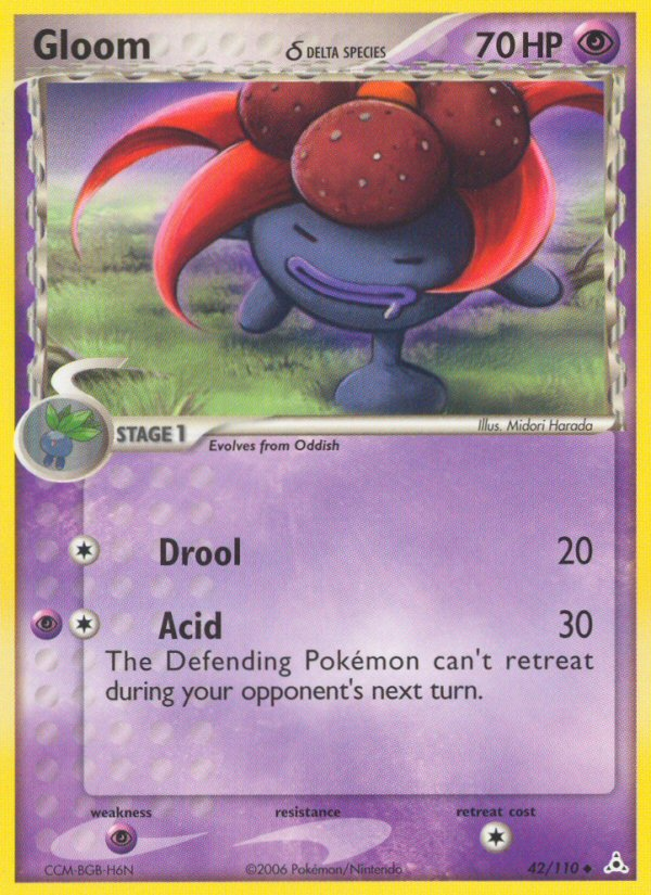Gloom δ 042/111 Uncommon