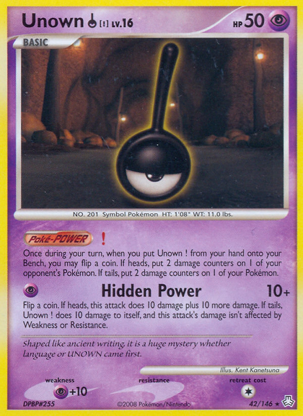 Unown [!] 042/146 Rare