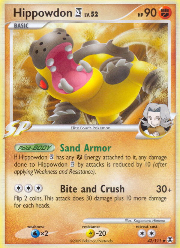 Hippowdon E4 042/120 Uncommon