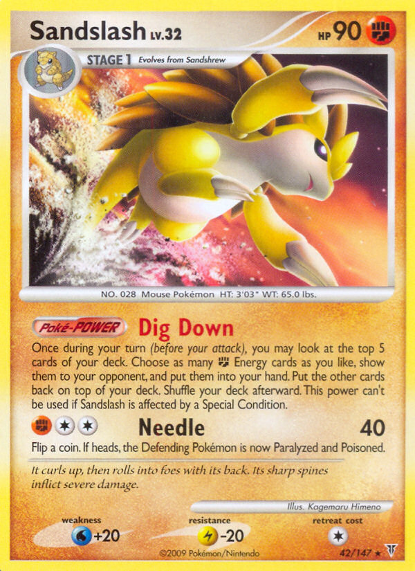 Sandslash 042/153 Rare