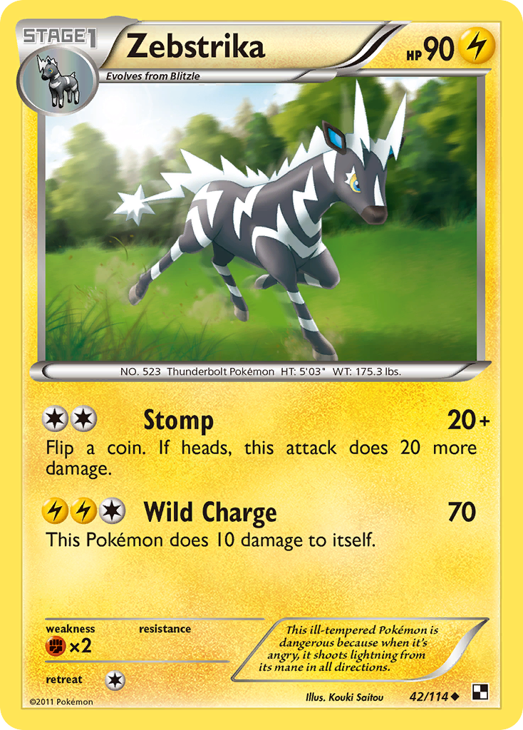 Zebstrika 042/115 Uncommon
