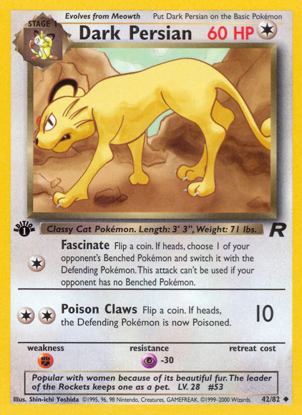 Dark Persian 042/83 Uncommon
