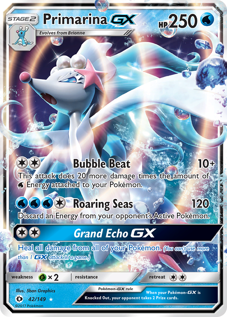 Primarina-GX 042/173 Rare Holo GX