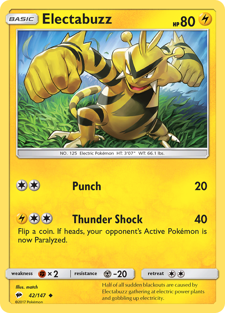 Electabuzz 042/177 Uncommon