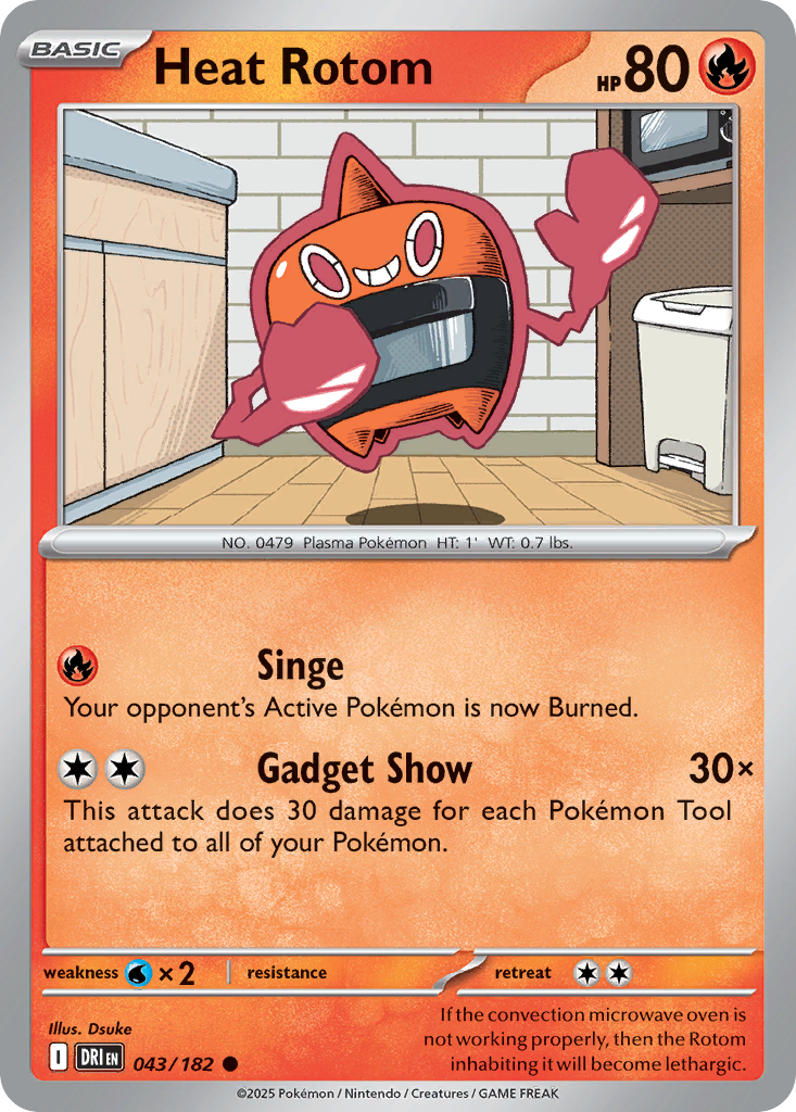 Heat Rotom 043/244 Common