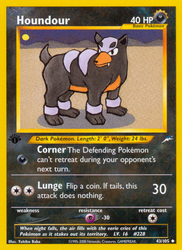 Houndour 043/113 Uncommon