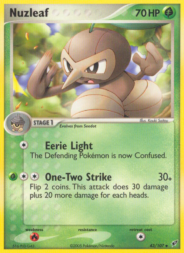 Nuzleaf 043/108 Uncommon
