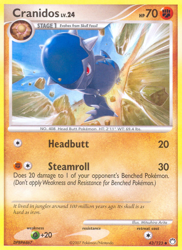 Cranidos 043/124 Uncommon