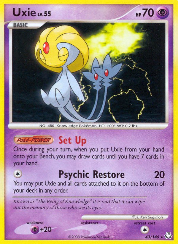 Uxie 043/146 Rare