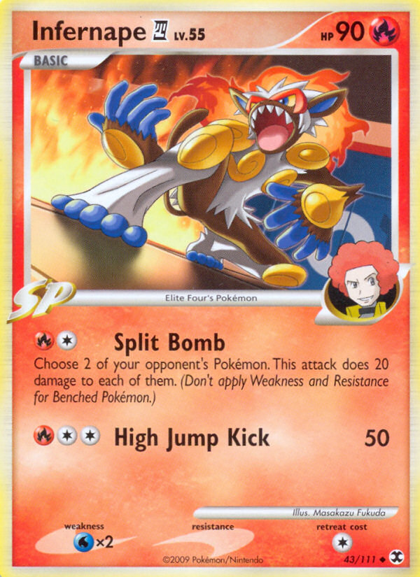 Infernape E4 043/120 Uncommon