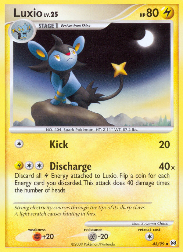 Luxio 043/111 Uncommon