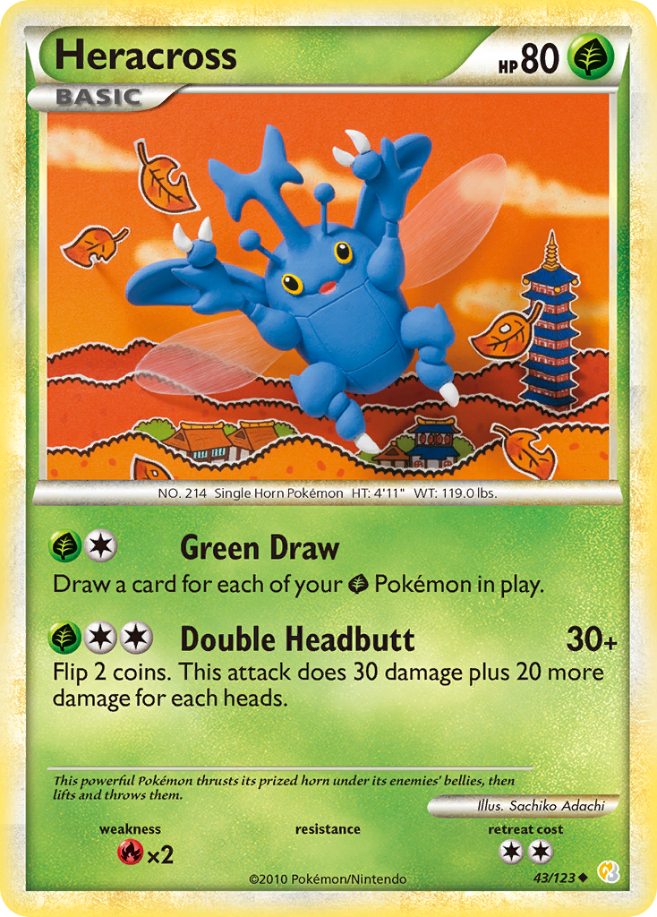 Heracross 043/124 Uncommon