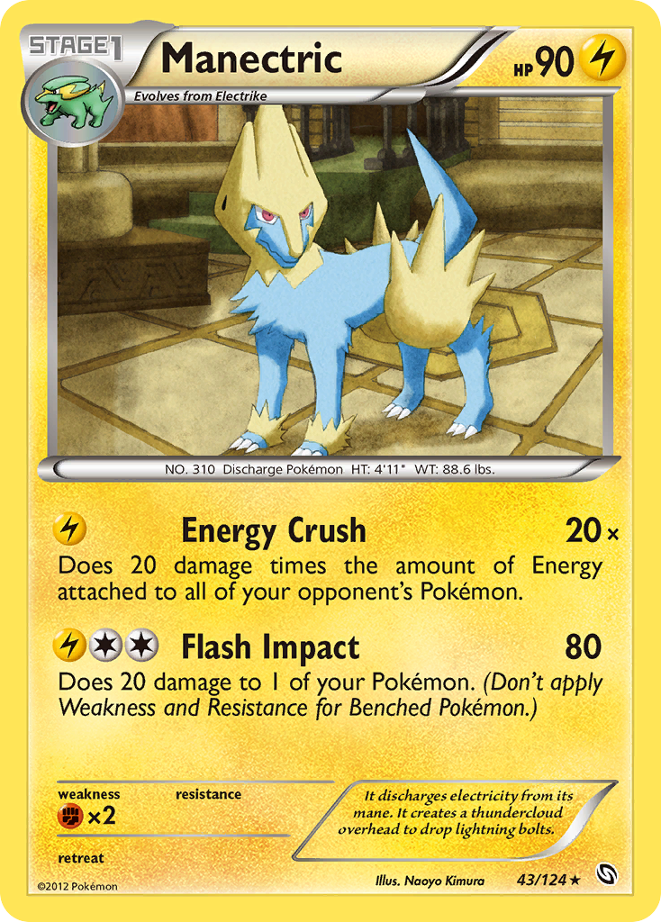 Manectric 043/128 Rare