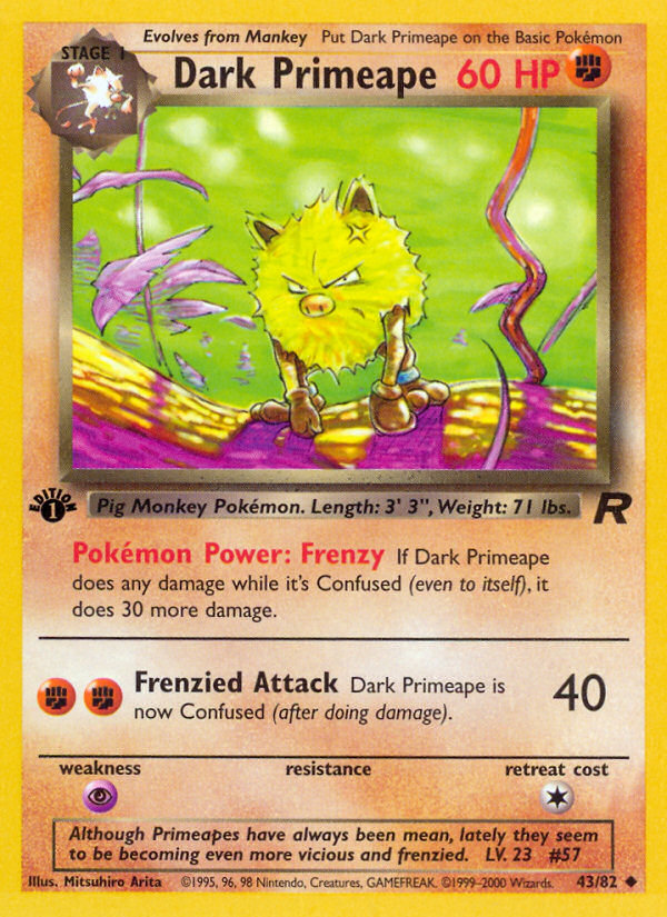 Dark Primeape 043/83 Uncommon