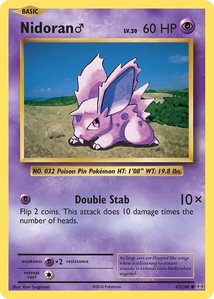 Nidoran ♂ 043/113 Common