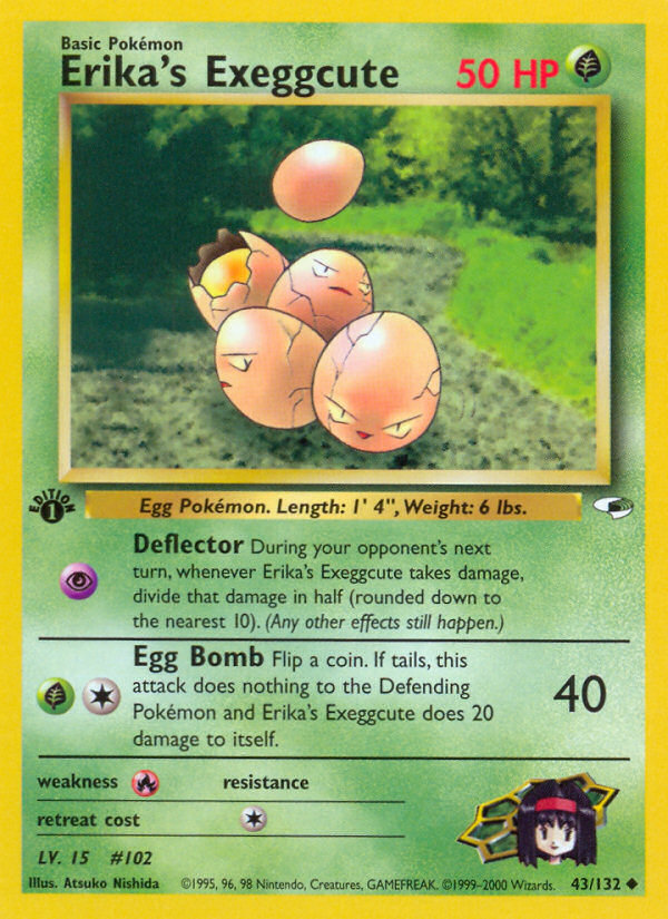 Erika's Exeggcute 043/132 Uncommon