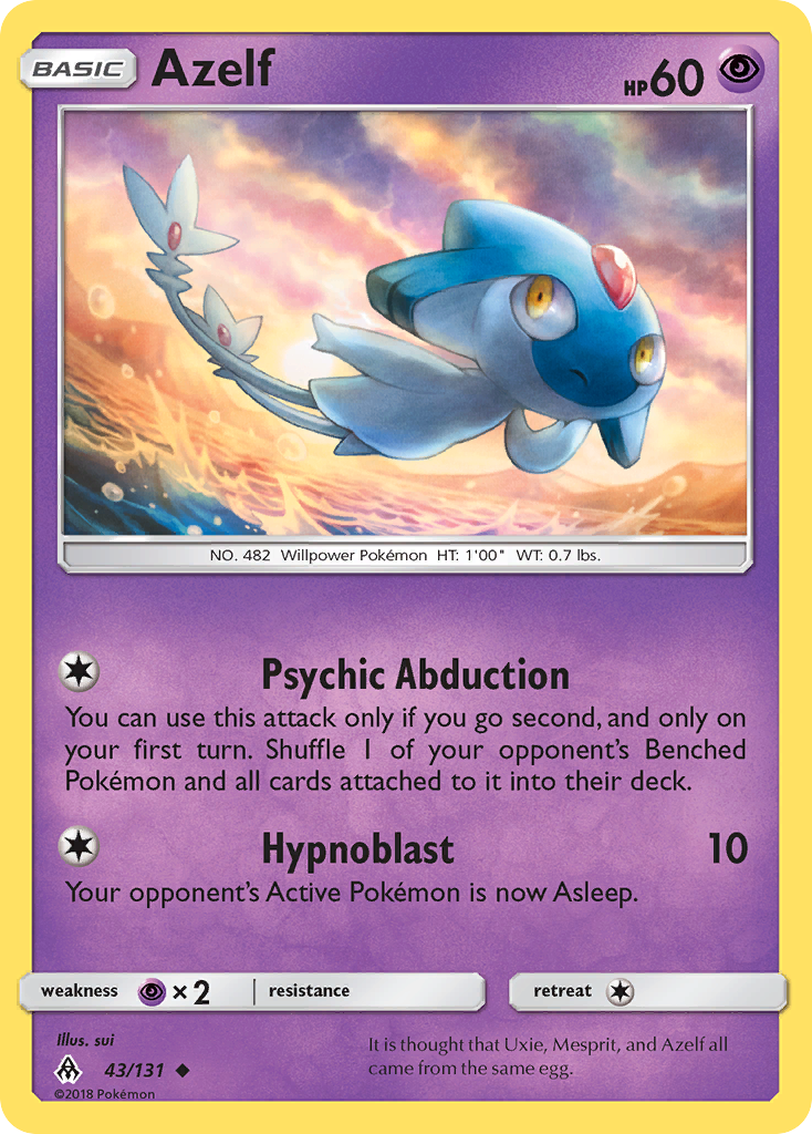 Azelf 043/150 Uncommon