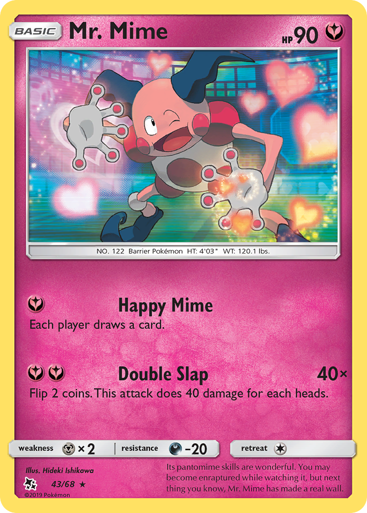 Mr. Mime 043/69 Rare