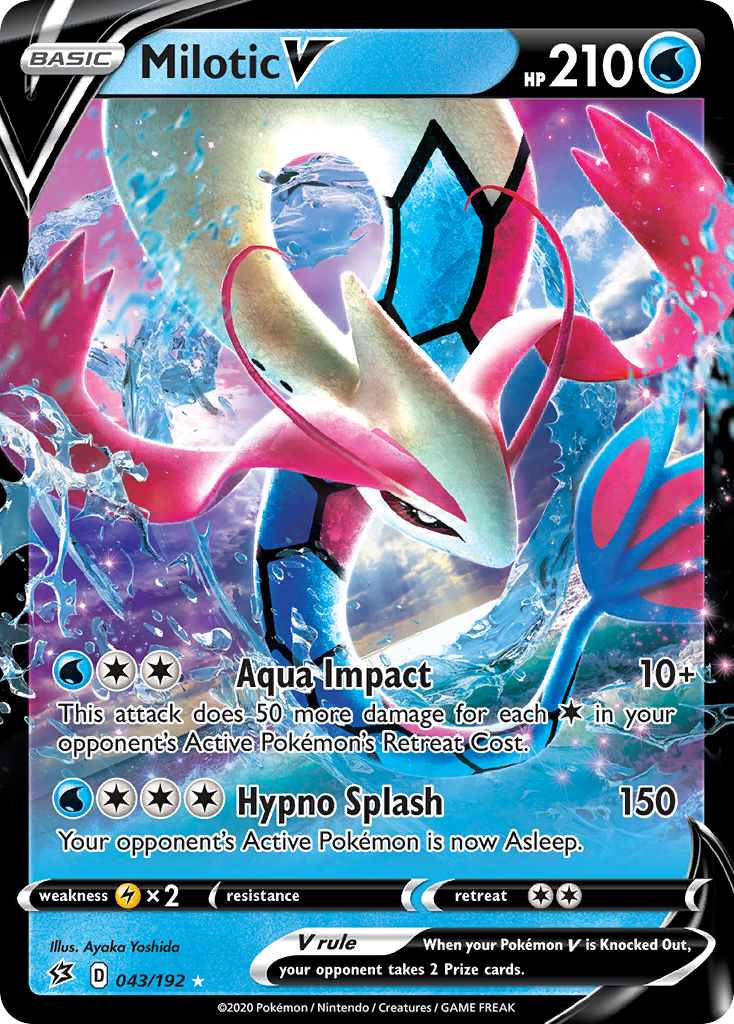 Milotic V 043/209 Rare Holo V