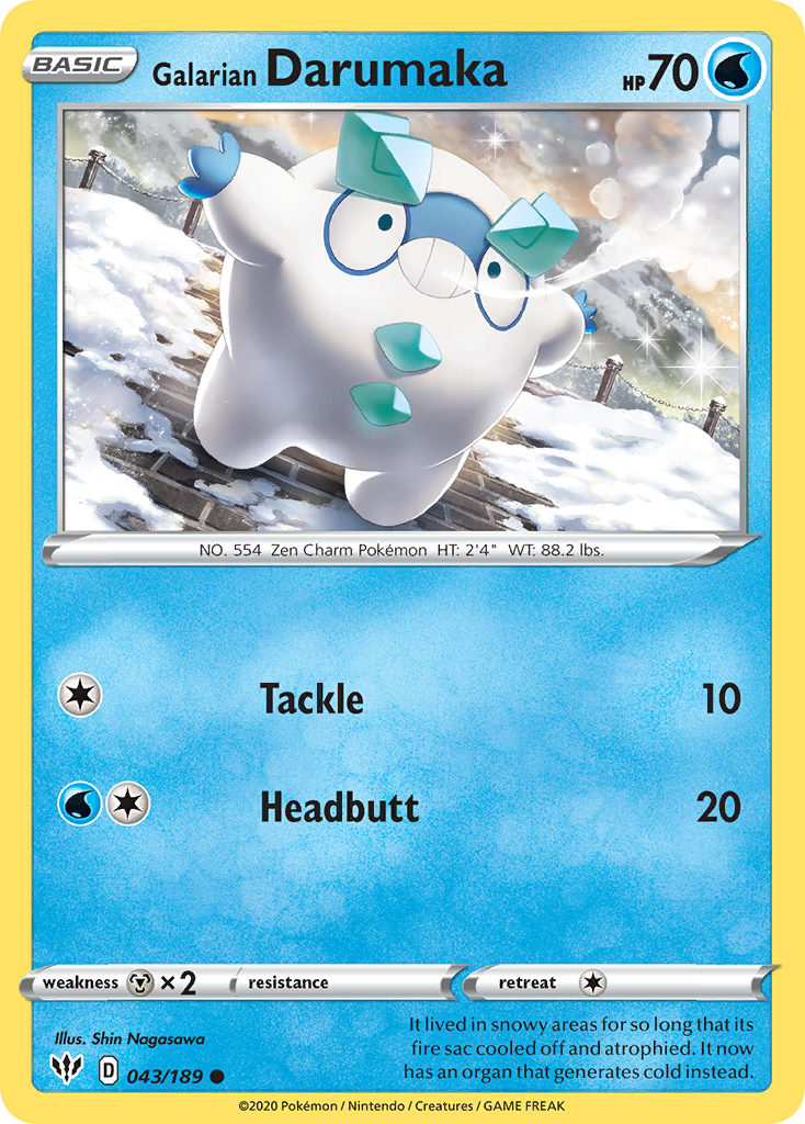 Galarian Darumaka 043/201 Common
