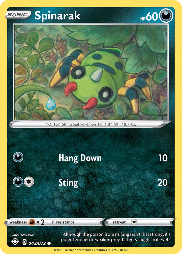 Spinarak 043/73 Common