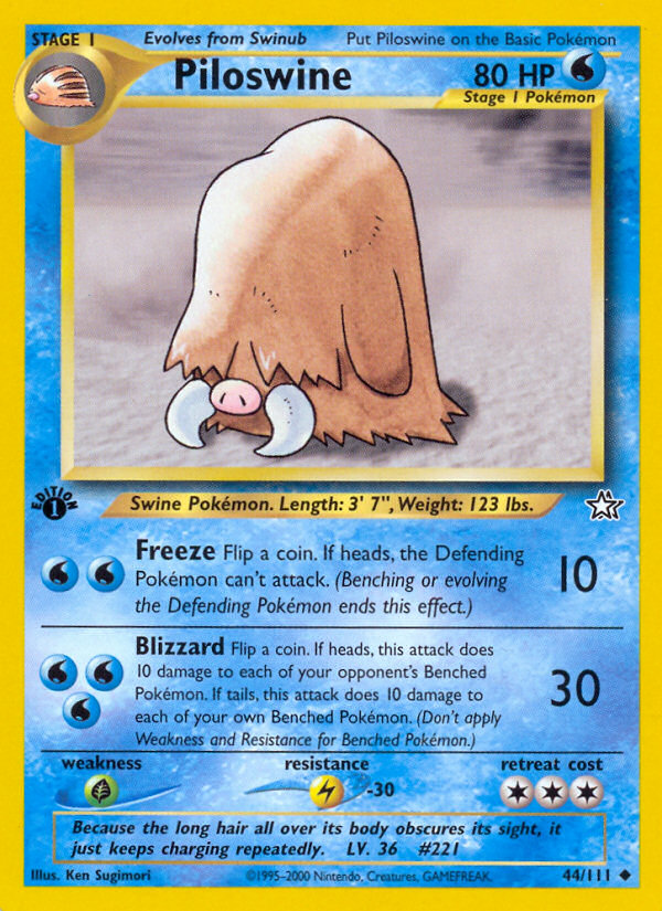 Piloswine 044/111 Uncommon