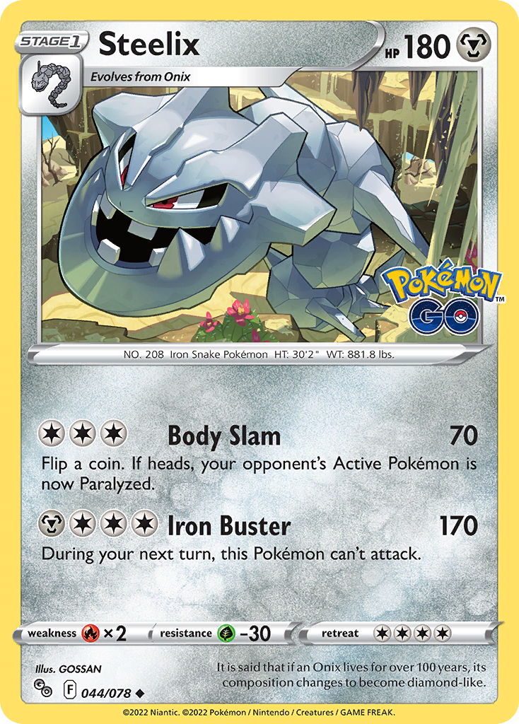 Steelix 044/88 Uncommon