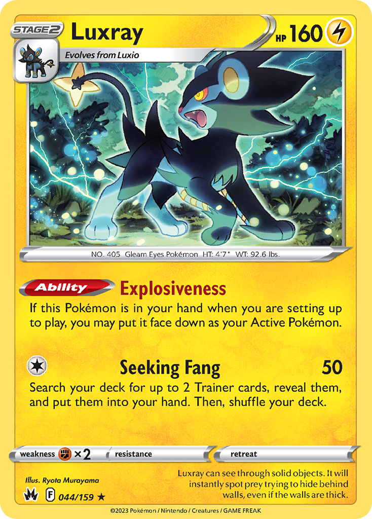 Luxray 044/160 Rare