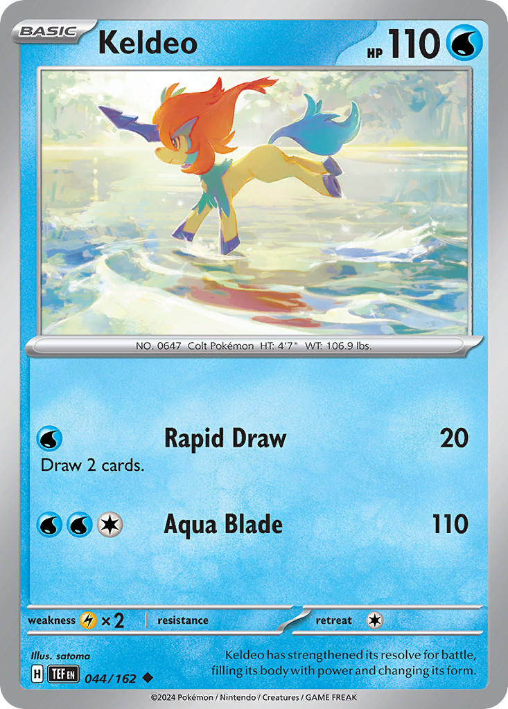 Keldeo 044/218 Uncommon