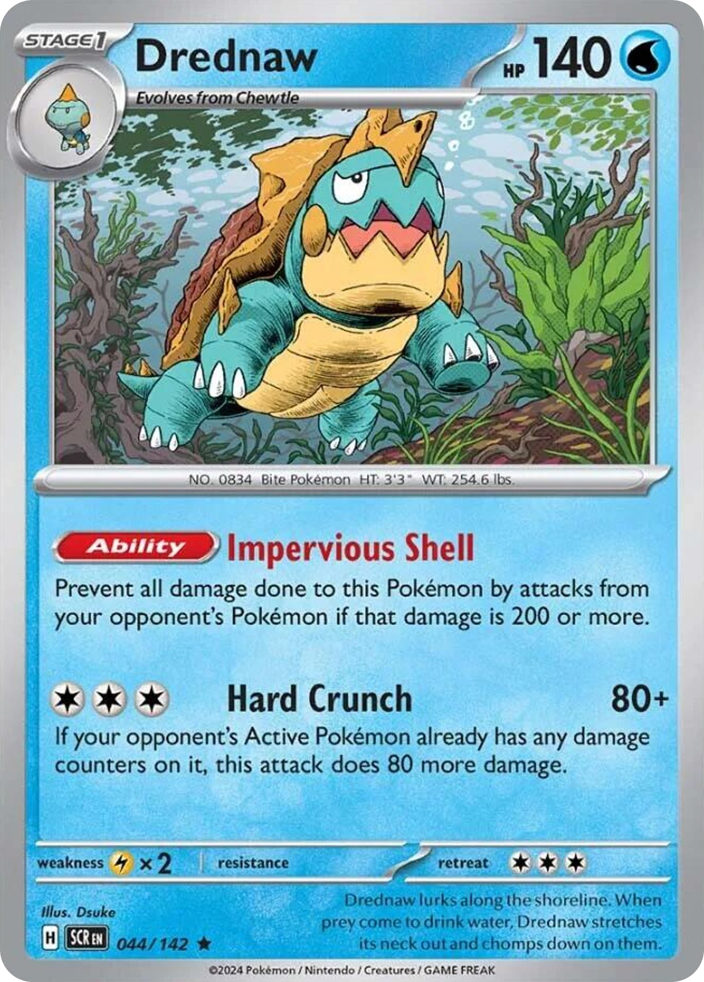 Drednaw 044/175 Rare