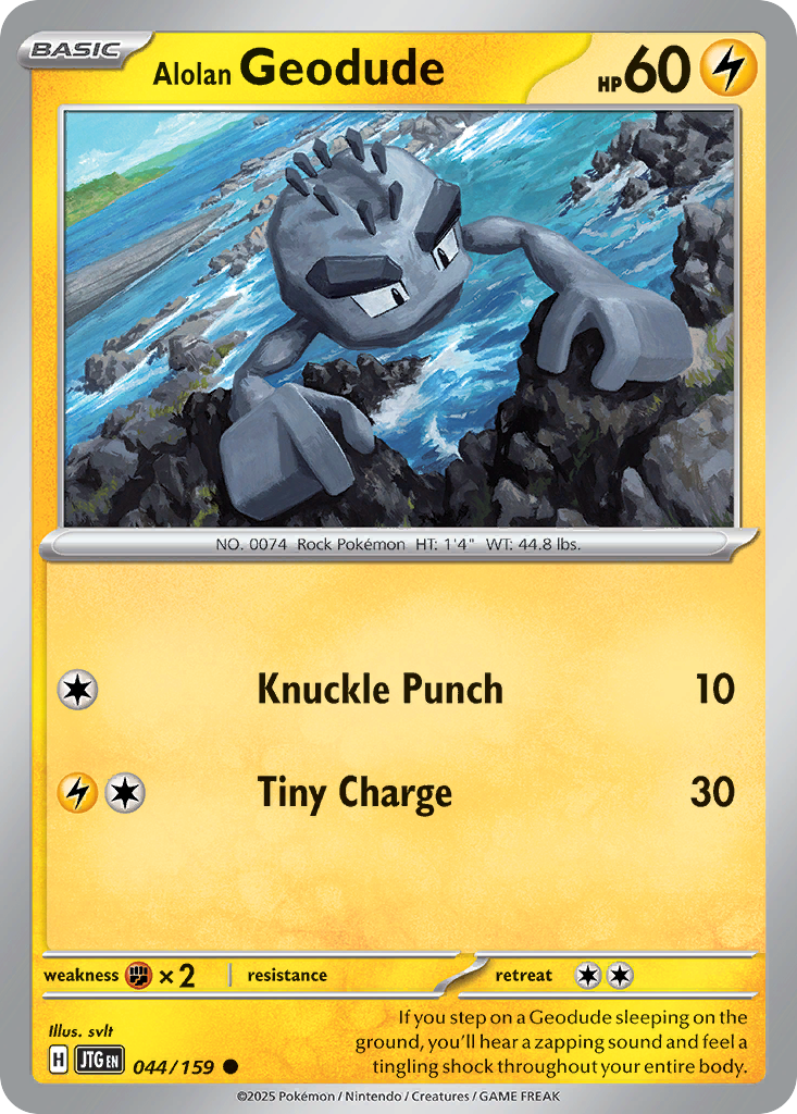 Alolan Geodude 044/190 Common
