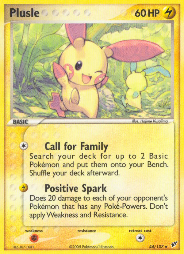 Plusle 044/108 Uncommon