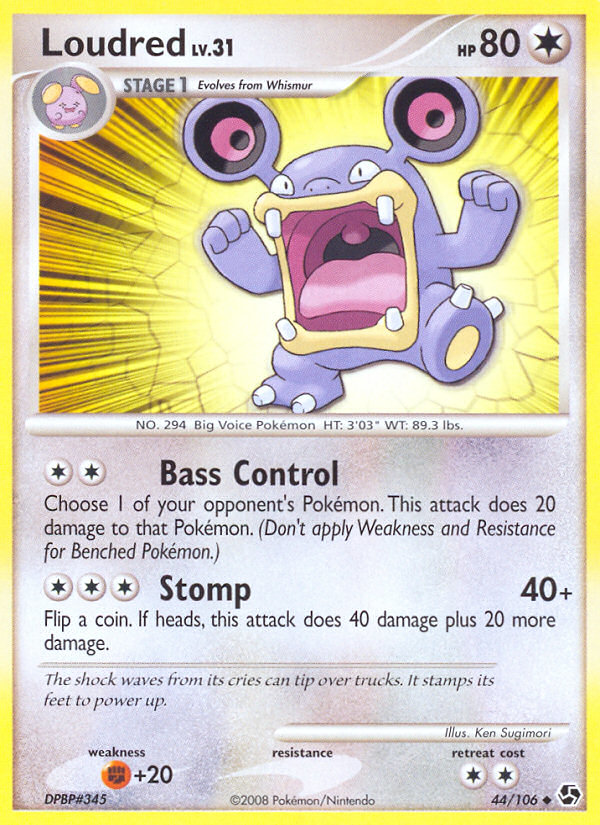 Loudred 044/106 Uncommon